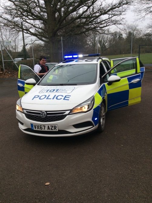 Police Visit for Class 1 and 2