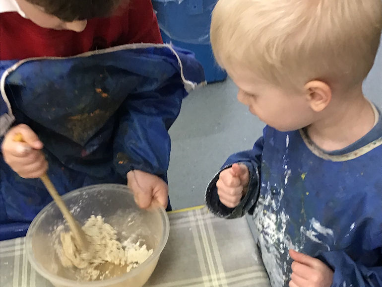 Cooking in Nursery